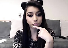 Emo Teen Becka Solo Webcam Masturbation Porn