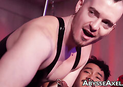 Attractive Dee Dungeon took a sling & received a hardcore ass pumping fisting by cuti