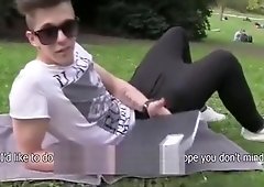 Czechhunter find poor boy and fuck