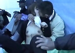 Asian teen fucks homeless