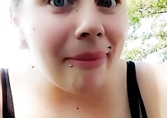 Amateur striptease and Solo masturbation
