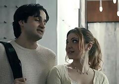 Raw teen couple pounds milf tutor in swap deal