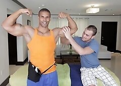 Impressive interracial encounter with Robert Axel and Andras Styles