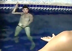 Ebony tranny sucks and gets pounded