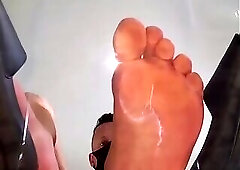 What would you do if you saw me showing my stinky socks to the world?