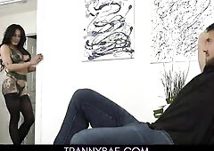 Sexy Trans Latin chick Gets Dominated And Analed - Eva Maxim