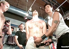 Twunk, caning, gang-fuck