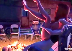 Futanari Camping Night