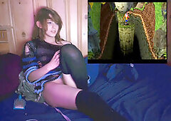 I wish I had an emo baddie on my lollipop right now, but I'm just here playing Crash Bandicoot