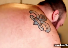 Hairy Daddy Muscle Bear Fucked