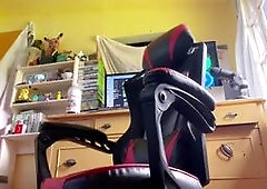 Cute femboy, gamer, jacking