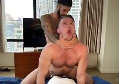 Romeo Davis And Blaze Austin - Fabulous Sex Video Homosexual Tattoo Fantastic , Watch It