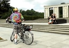 Public humiliation with Luci Angel is turned into hard doggy analfuck