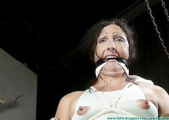 Wenona And Severely Bound By Crazed Man