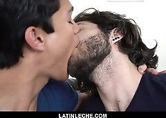 LatinLeche - 2 Hard-On Thirsty Hetero Folks Screw each other for some Pesos