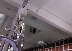 Foreplay with amazing blonde tgirl