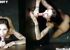 Anna Chambers Getting 8 Cumshots!