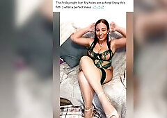 Being a three gap lascivious wench for a bunch of boyz on my OF live ????