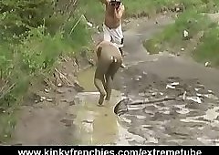 Bianca mud slave bitch