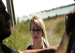 Extreme slave training Helpless teenager Lily Dixon is lost and found