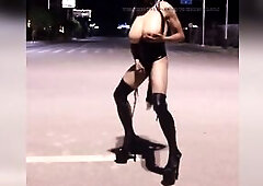 Fake melons in public