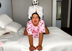 Scary Porn Movie: Bbw Teen Gets Fucked Hard By Crazy Butcher On Halloween Night- Savannah Watson