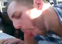 Blowjob in car