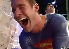 Hot gay domination and cumshot