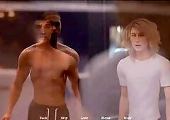 Sauna and Prison Training Scene