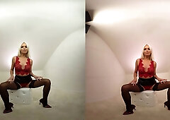 215 - Lena Love - Skinny Blonde Pornstar Toying