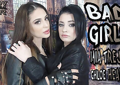Mia Trejsi and Chloe Heart: Bad Girls - POVcentralVR