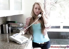 mother I'd like to fuck sex instructor helps teen pair bang