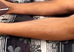 Fetish latin teen jerking