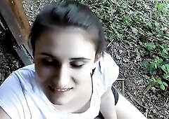 Marvelous cutie gets throat urinated into and then an oral pleasure creampie