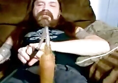 longhair biker gets head and meets venus