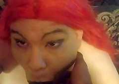 BBC for sissy crossdresser