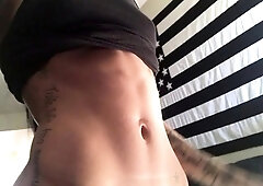 Brunette Solo Webcam Masturbation