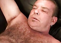 Solo fat bear masturbates a lot