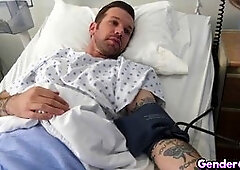 Hospital stay isn't so bad when Korra Del Rio gets her fill of ass-fucking and oral pleasure