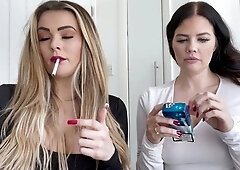 Erotic Lesbians Blonde Brunette Lesbian Oral Pussy