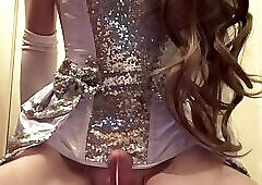 Aly Amor Hands Free Cumshot Compilation