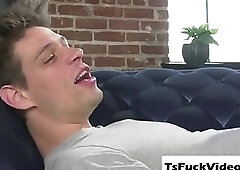 bigassed latina Tranny Jade Venus moan in intense anus