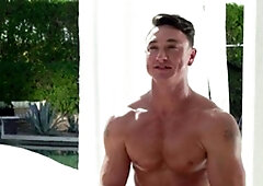 FalconStudios: Bareback hard slamming together with Vander Pulaski & Colton Reece