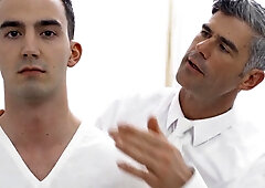 Horny Elder Dudley endures a hot blowjob in a hotter video