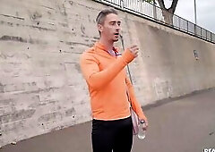 Brawny redhead Mina Von D gets a wonderful, hard training session from her personal coach Ralf Christian, but after this babe does her run and some ju