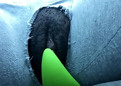 Horny Car Masturbation