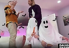 Stepdads giving some sense into Selina Bentz and Juniper Ren