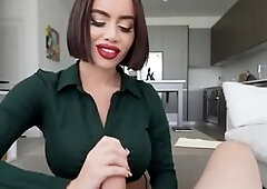 Stepson has bad grades but big hard dick and mommy liked it Victoria June