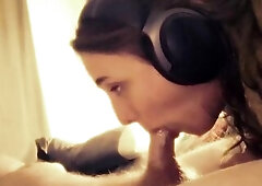 Stop wanking Im sucking u off