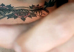 Plaything in the rump and jizm